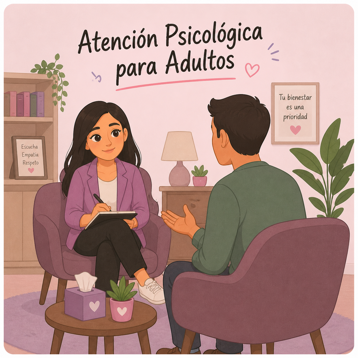 ATENCIÓN PSICOLOGICA INDIVIDUAL ADULTOS